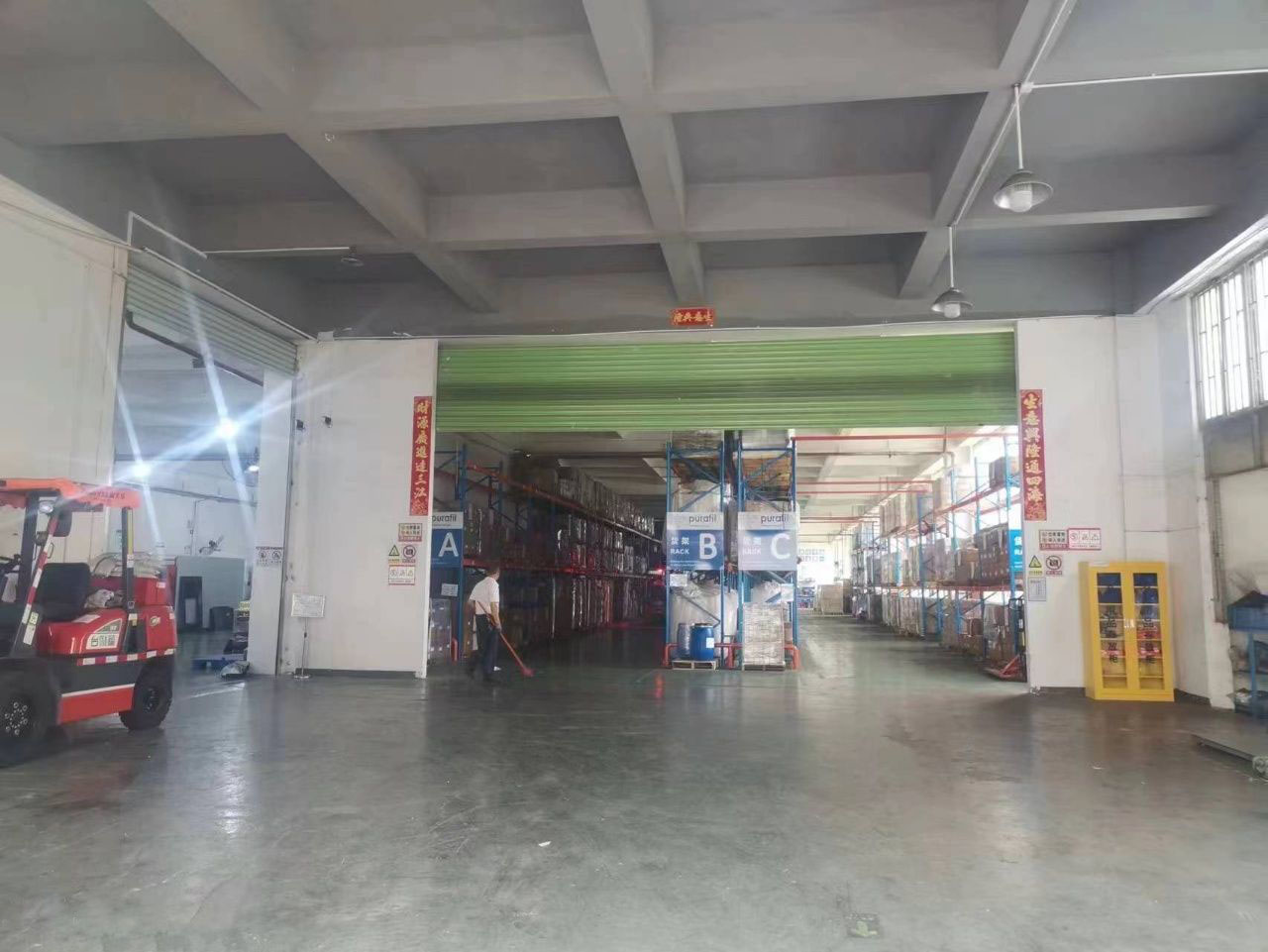 黄埔区荔联街道蓝月亮附近新租的一楼1280平面积厂房出